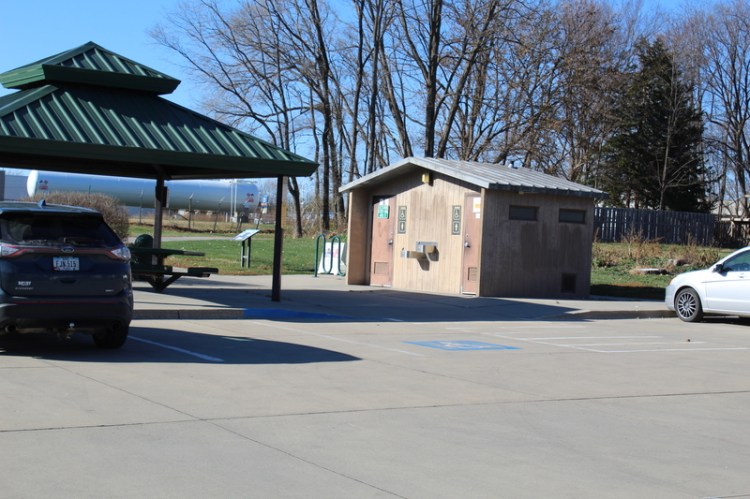 Indianola trailhead parking and restrooms (seasonal)